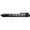 Zebra Permanent Markers, McKnock, Fine Point, Black, Bulk Pack of 25