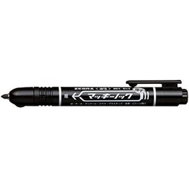 Zebra Permanent Markers, McKnock, Fine Point, Black, Bulk Pack of 25