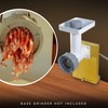 Family Grain Mill Meat Grinder Attachment - Grind Fresh Meat,