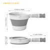 Qancesd Folding Water Ladle Collapsible Water Dipper Water Scoop Foldable