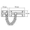 Yale Essentials High Quality Front Door Chain, Door Limiters, Door