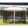 Grand Patio Replacement 10x10 FT Outdoor Gazebo Mosquito Netting