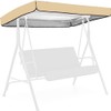 Outdoor Swing Canopy Replacement Waterproof Patio Swing Top Cover for
