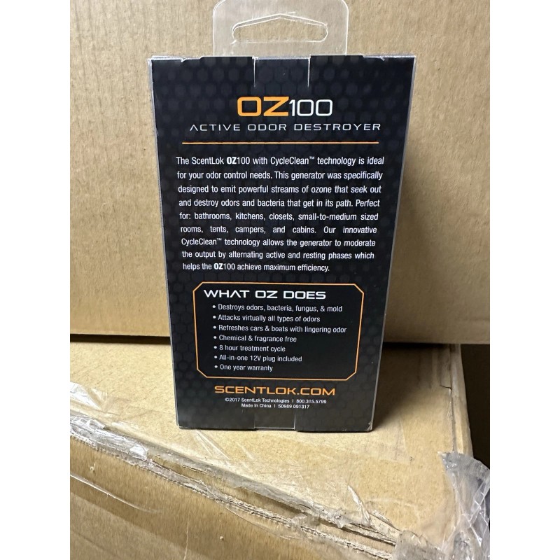 Scent-Lok Scentlok Active Odor Destroyer Oz100 Small Room Deodorizer NEW