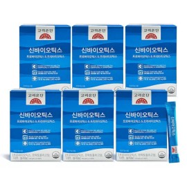 Goryeo Eundan Korea Eundan Synbiotics Probiotics Prebiotics 30 packets / 고려은단 신바이오틱스 프로바이오틱스프리바이오틱스 30포 X 6개 7종 복합 유산균 D