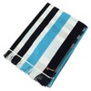 Bath Towel Porto White & Check Blue 60x120cm BE700301 Made