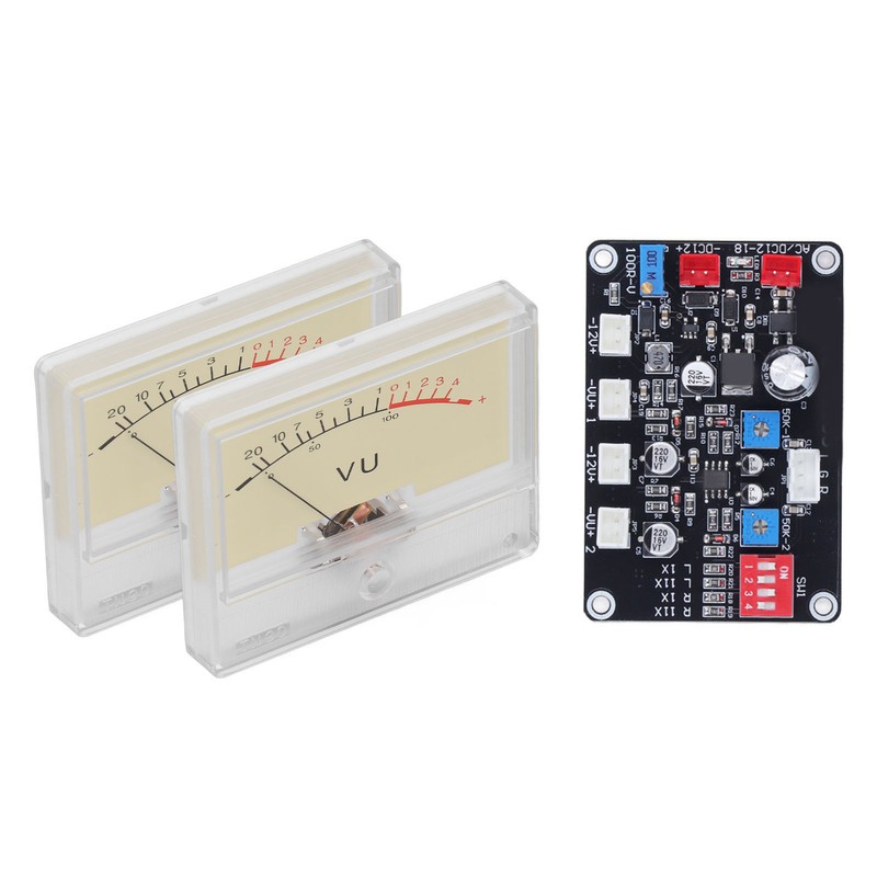 High Accuracy Power Amplifier VU Meter Preamplifier Audio Level Meter