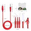 Cleqee 30 Pcs Car Back Probe Kit Banana Plug Copper