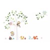 DaraBaby Vinil Infantil Árbol Selva Animales Del Bosque Búho Cuarto