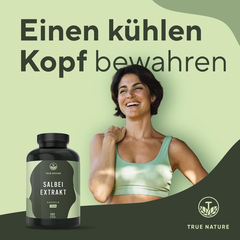 Sage - 180 Capsules - High Dose (10:1) - 6000