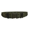 ALGI Cinturone Verde Tattico H 5,50 cm con Fibbia Sicurezza
