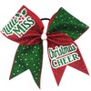 Little Miss Christmas Cheer Hair Glitter Bow