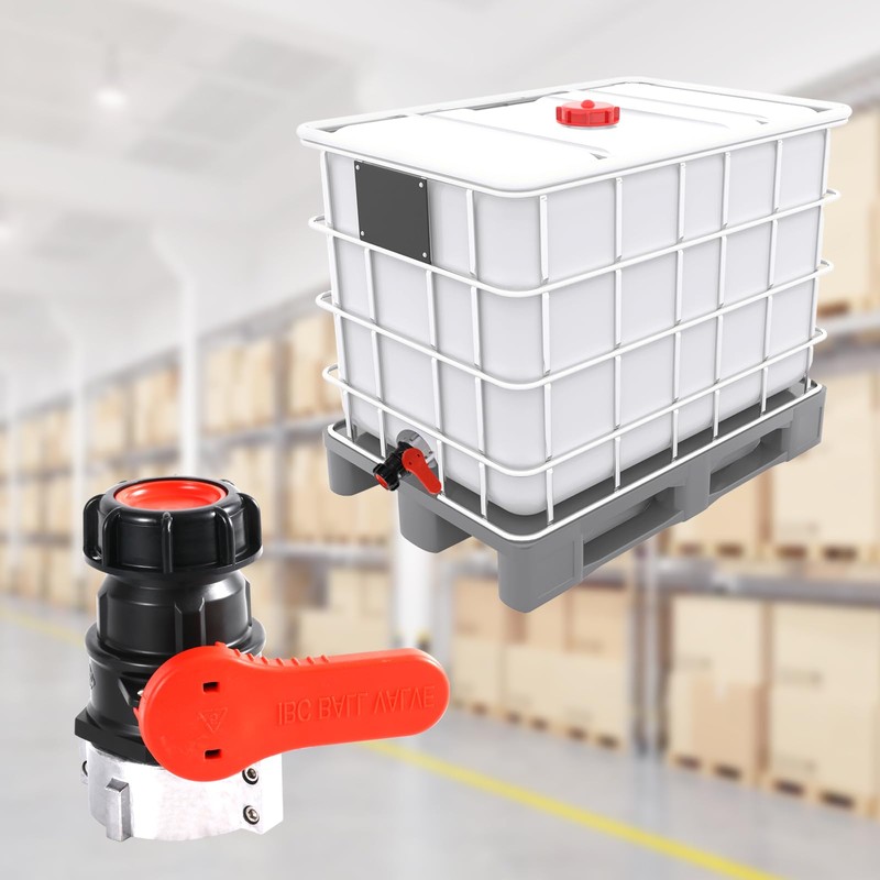 FIFIBANG IBC Water Tank Adapter, IBC Adapter IBC Tank Accessories,