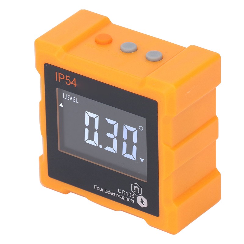 IP54 Angle Finder 4x90° LCD Digital Display 4 Side Strong