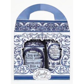 Rudy Le Maioliche Le Mayorca Hand Wash & Hand Cream Gift Set Hand Wash & Hand Cream Gift Set Mediterranean Herbs Mediterranean Herbs