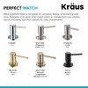 KRAUS Kitchen Soap and Lotion Dispenser in Spot-Free Antique Champagne