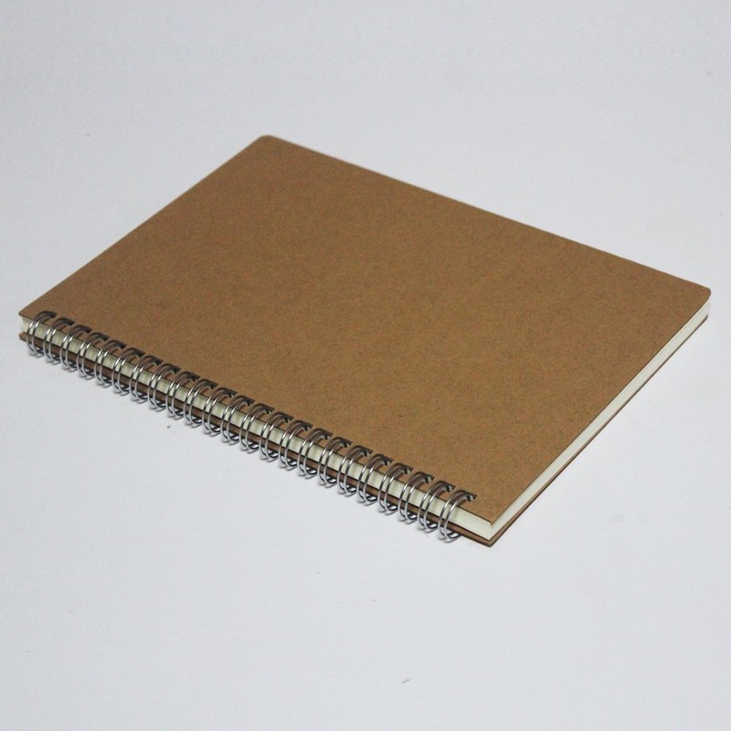 YUREE Spiral Notebook/Spiral Journal, Hardcover Spiral Lined Notebook, 140 Pages