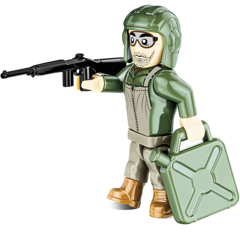 COBI Historical Collection World War II M4A3 Sherman Tank, Large