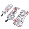 4Pcs UK Flag Print Golf Club Head Cover PU Golf