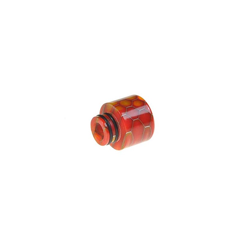 Armerah Snakeskin 510 Drip Tip eCig Mouthpiece Short/Big Epoxy Resin