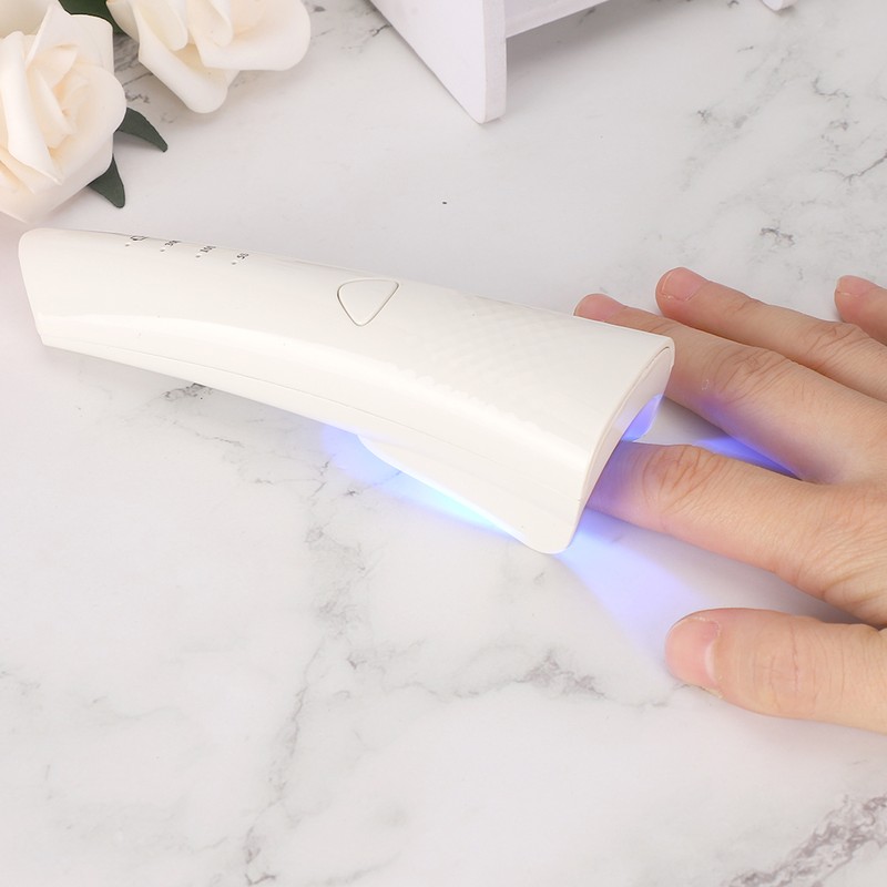 3W Portable Rechargeable Nail Lamp USB LED Gel Nail Polish