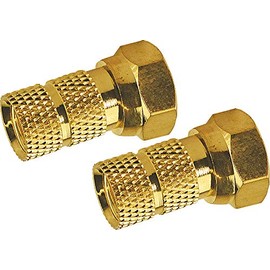 Schwaiger F GOFST6502537 (Diameter 6.5 MM Pack of 2 gold