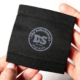 THE DANCESOCKS Made in USA Original Over Sneaker Socks for Dance on Smooth Floors (4/Pairs) (US, Alpha, One Size, Regular, Regular, Light Grey)