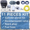 AUMEL 56mm Cylinder Piston Pin Kit For Husqvarna 395 395XP