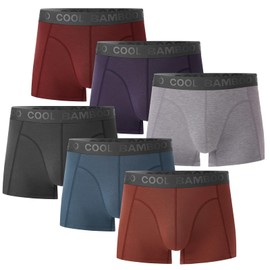 BAMBOO COOL Bamboo Men's Boxer Shorts, Multi-coloured C