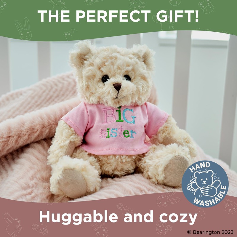 Bearington Ima Big Sister Teddy Bear, 12 Inch Big Sister