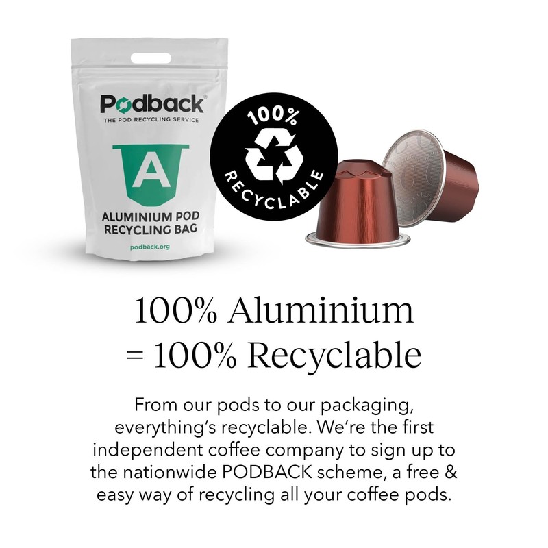 Cru Kafe Organic Arabica & Robusta Espresso Single-Serve Coffee Pods