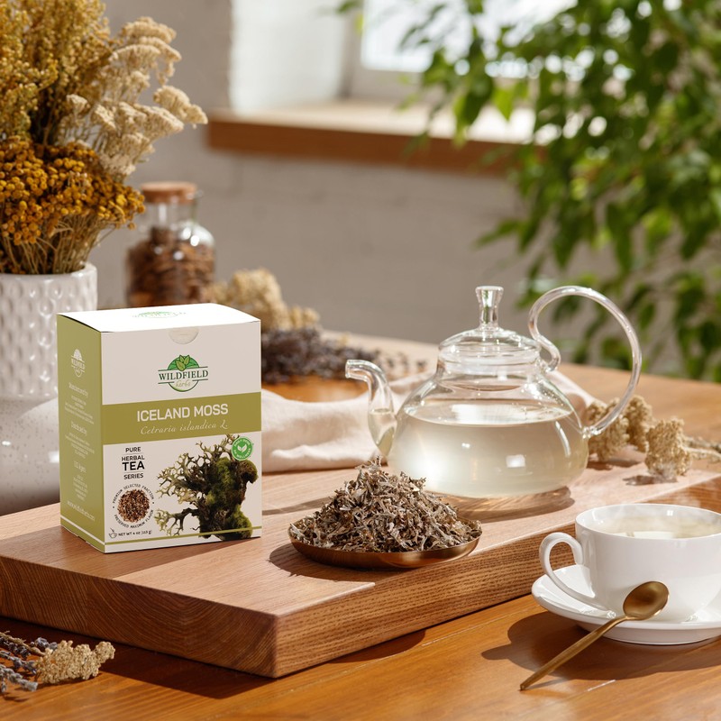 4 oz. Icelandic Moss Iceland Moss Herbal Tea (Cetraria islandica)