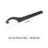 sourcing map C Hook Wrench Collets Round Nut for 55-62