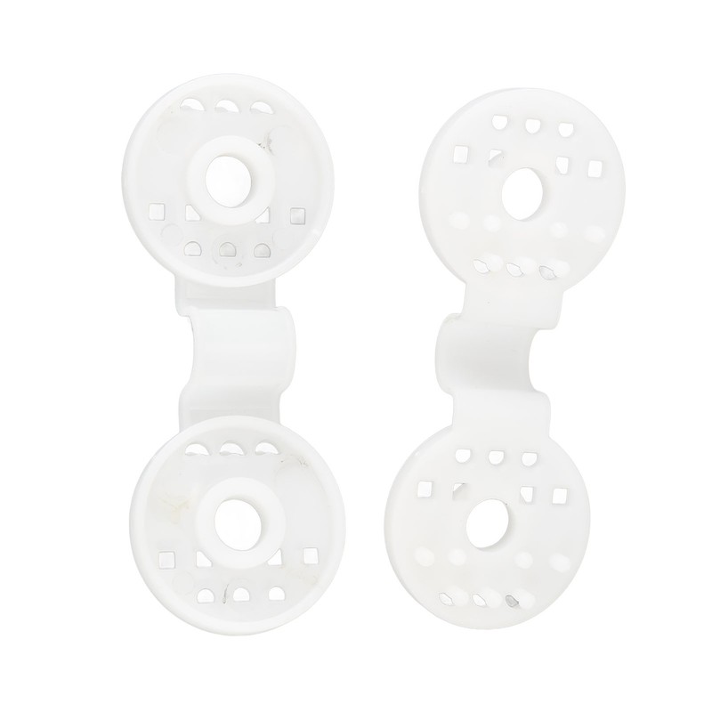 100pcs Shade Cloth Plastic Clips Round Fixing Clips for Greenhouse