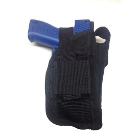 Pro-Tech Outdoors Gun Holster fits Taurus PT-709 Slim with Laser Pro-Tech Black Nylon