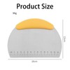 1 pcs Dough Scraper, Dough Cutter with Food Grade Stainless