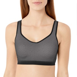 Wacoal Women's Sport Convertible Underwire Bra, Grey Heather, 18C