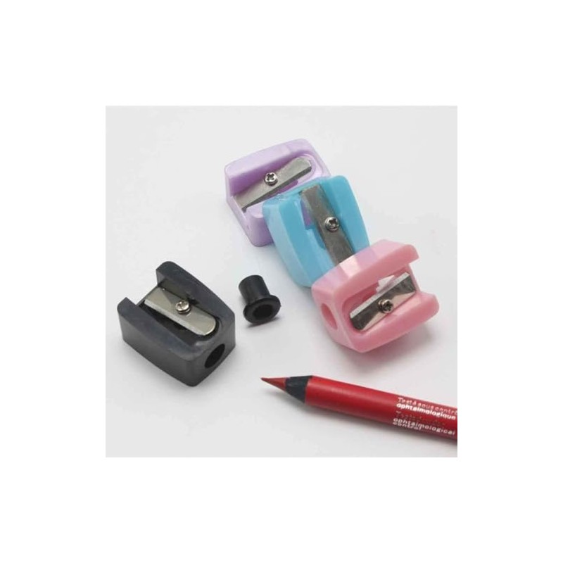 2Pcs Beauty Eyebrow Pencil Sharpener, Makeup Tools Accessories, Travel Friendly