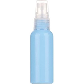 WsjiaboFux Blue Mini Spray Bottles, 2oz/50ml Empty Fine Mist Plastic Mini Travel Bottle, Small Refillable Liquid Containers for Perfume, Beauty Products Spray Bottles Refillable Containers