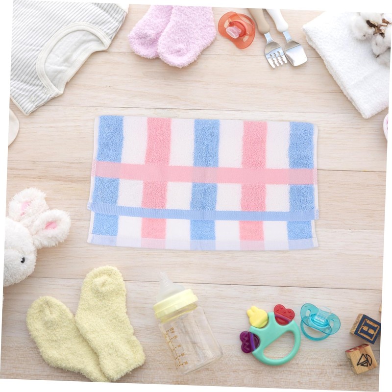 SUPVOX 3Pcs Cotton Face Towels for Soft and Absorbent Bath