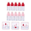 Baluue 10pcs Bulk Lip Balm Bottles Empty Lip Gloss Tubes
