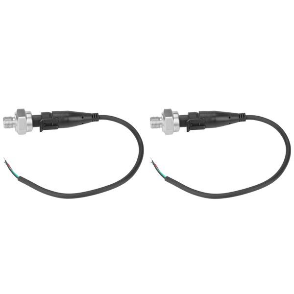 2 Piezas de Acero Inoxidable G1/4 Transductor de Presión Sensor