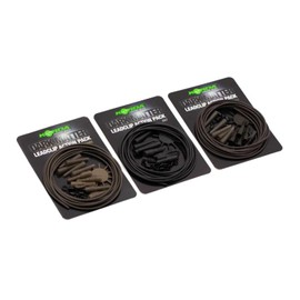 Korda Carp Accessories for Building Boilie Mounts Dark Matte Action Pack, Colour: Silt (Mud Brown)