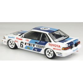 Platz NuNu 1/24 Racing Series Toyota Corolla Levin AE92 1989 JTC SUGO Plastic Model PN24039 Molded Color