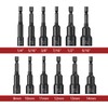 PANOVOS 12Pcs Magnetic Nut Driver Set,Impact Power Hex Nut Driver