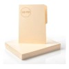 Folder Tamaño Carta Crema 100 Piezas