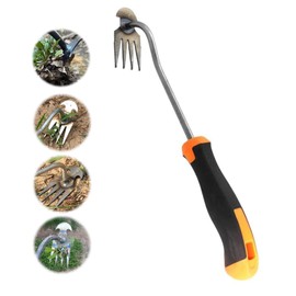 Manual Weeder, Long Handled Weeder, Weed Removal Tool, Stainless Steel Manual Weeder, Weed Removal Tool for Weeding Garden, Digging