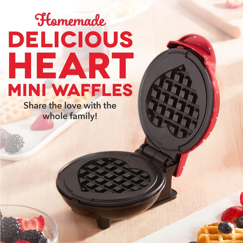 DASH Mini Maker for Individual Waffles, Hash Browns, Keto Chaffles