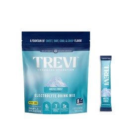 TREVI™ Sugar Free Electrolytes - Drink Mix Hydration Powder Packets - 8 Count - Arctic Frost