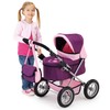 Bayer Design Dolls: Trendy Pram - Purple & Pink -